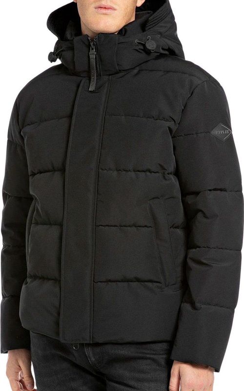 Winterjas - Gewatteerde Jas - Effen - Met Capuchon - Warm Gevoerd