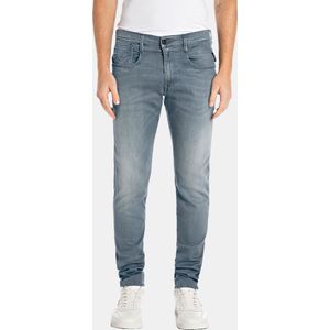 Jeans - Effen - Denim - Licht Gewassen - Slimfit