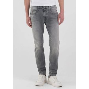 Replay Anbass Hyperflex Dust Herenjeans - Slimfit - Medium Grijs