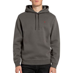 Sweatshirt - Effen - Capuchon met Trekkoord - Lange Mouw - Normale Pasvorm