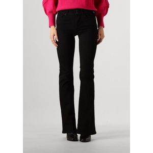 Replay Skinny Flare Fit Jeans New Luz Flare voor dames, 098 Black, 27W x 34L
