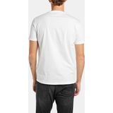 Replay M6951 000 2660 T-shirt Met Korte Mouwen Wit L Man