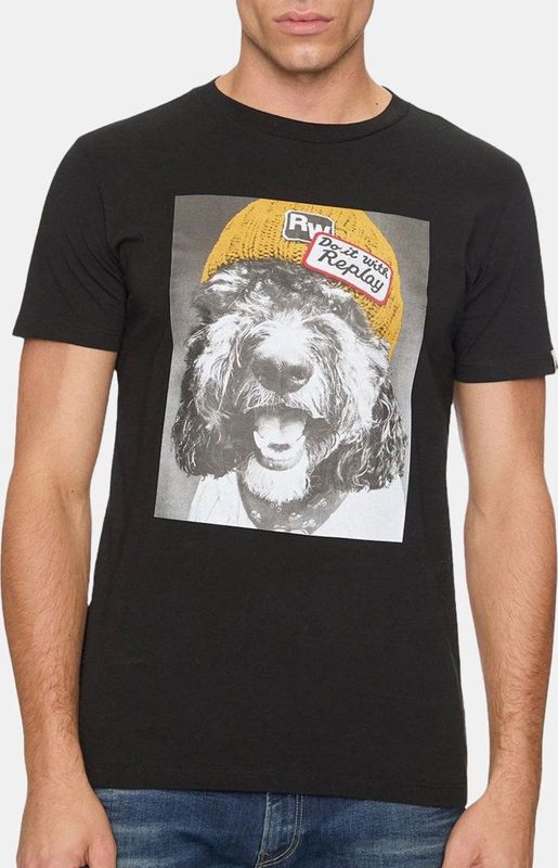 Replay - M6951.000.2660 - T-shirt - Korte Mouwen - Herenkleding