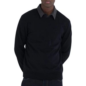 Replay - 098 Black - Heren Trui - Regular Fit - Katoen