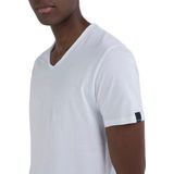 Replay Raw Cut V-neck Shirt Heren