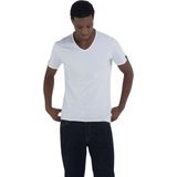 Replay Raw Cut V-neck Shirt Heren