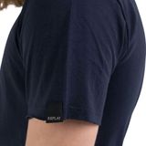 Replay Raw Cut V-neck T-shirt Mannen