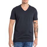 Replay Raw Cut V-neck T-shirt Mannen