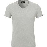 Replay - M08 Light Grey Melange - T-shirt - Heren - Korte Mouwen - V-hals