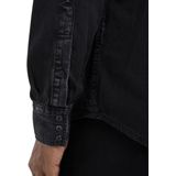 Replay - Jeanshemd - Zwart - Regular Fit - 6,5 OZ Black Denim