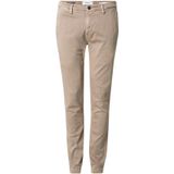 Replay Heren chino Zeumar Slim-Fit Hyperflex X-Lite met stretch, zand 020-1, 28W / 30L