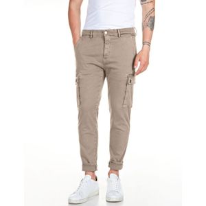 Replay M9649e.000.8366197 Cargobroek Beige 32 / 34 Man