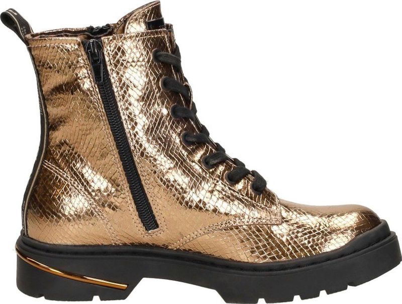 Replay - Joplin - Veterboots - Metallic - Imitatieleer - Chunky Loopzool
