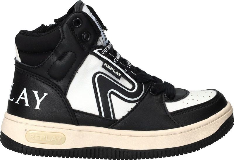 Replay - Epic JR Mid Boy 4 - Sneakers Hoog - Zwart