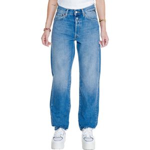 Replay Regular Fit Mom Jeans Dames