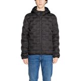 Replay - Jassen - Zwart - Polyester - Hooded Ritsjas Herfst/Winter