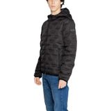 Replay - Jassen - Zwart - Polyester - Hooded Ritsjas Herfst/Winter