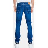 Replay Hyperflex Jeans Red Cast Indigo Stretch Denim Medium Blue