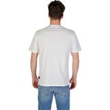 Replay Heren T-Shirt regular fit Wit L Ronde Hals Volwassenen