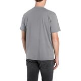Replay T-shirt - Korte Mouwen - Ronde Hals - 093 Lead Grey