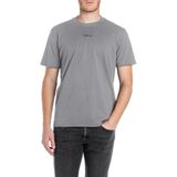 Replay T-shirt - Korte Mouwen - Ronde Hals - 093 Lead Grey