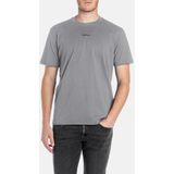 Replay T-shirt - Korte Mouwen - Ronde Hals - 093 Lead Grey