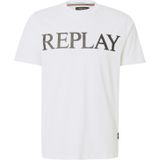 REPLAY - M3099.000.2660 - T-shirt - Zwart - Katoen