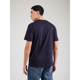 Replay - T-Shirt - Blauw - Jersey - Regular Fit - Ronde Hals