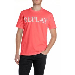 Replay T-Shirt, mit Logo-Frontprint