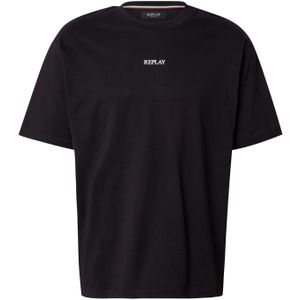 REPLAY - M3100.000.23608P - T-shirt - Katoen - Korte Mouwen - Blauw