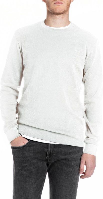 REPLAY - M3101.000.85204 - Longsleeve T-shirt - Zwart - Katoen