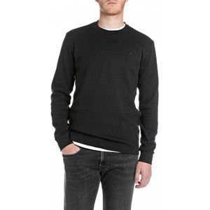 Replay - M3101.000.85204 - T-shirt - Zwart - Katoen