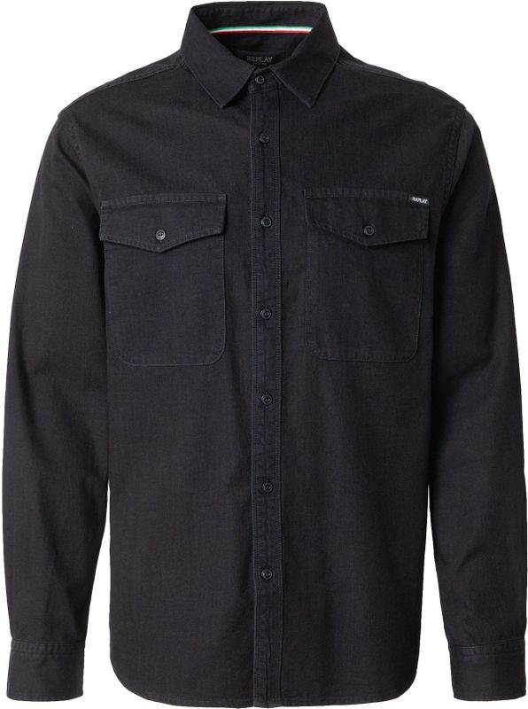 Replay - M4124.000.862B02 - Overhemd - Met Lange Mouwen