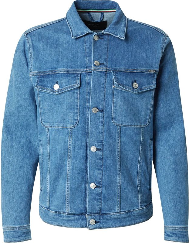 REPLAY - MV868.000.867B12 - Werkjas - Zwart - Lichtgewicht