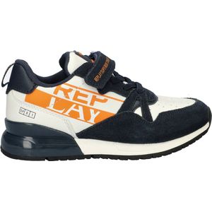 REPLAY - SHOOT JR12 - Sneakers - Blauw - Stevige Zool