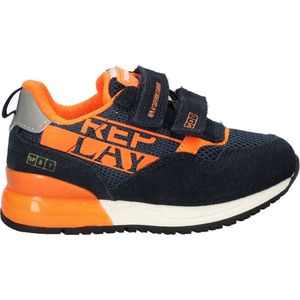 Replay - Shoot Kid 6 - Sneakers - Blauw - Leren