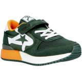 Replay - Sneakers - Groen - Oranje - Elastische Veter - Klittenbandsluiting