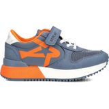 Replay - Fiber Jr Boy 5 - Sneakers - Blauw - Ademend Materiaal