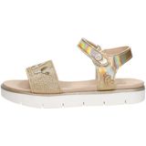 Replay - Sandal 2 - Sandaal - Goud - Suedine en Imitatieleer