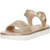Replay - Sandal 2 - Sandaal - Goud - Suedine en Imitatieleer