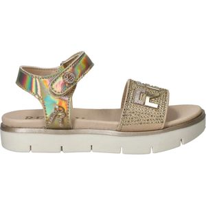 Replay - Sandal 2 - Sandaal - Goud - Suedine en Imitatieleer