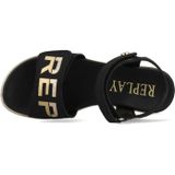 Replay - Sandalen - Zwart - Goud - Kunststof