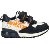 Replay - Shoot Junior - Sneakers - Blauw - Klittenbandsluiting