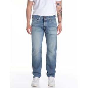 Regular Fit Jeans im Used-Look Modell 'DERYCK'