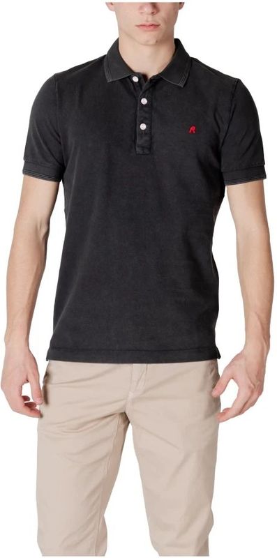 Replay - Classic Short Sleeve Polo - Zwart - Heren
