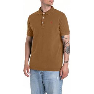 Replay M3011 Poloshirt voor heren, legergroen (249)