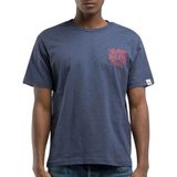 Replay - Heren T-shirt - Blauw - Katoen - Ronde Hals