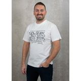 REPLAY Shirt  zwart / wit