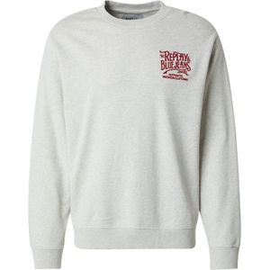 Replay - M06 - Sweatshirt - Grijs - Katoen