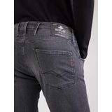 Jeans - Effen - Denim - Heavy Washed - Slimfit